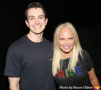Christian Probst and Kristin Chenoweth  Photo