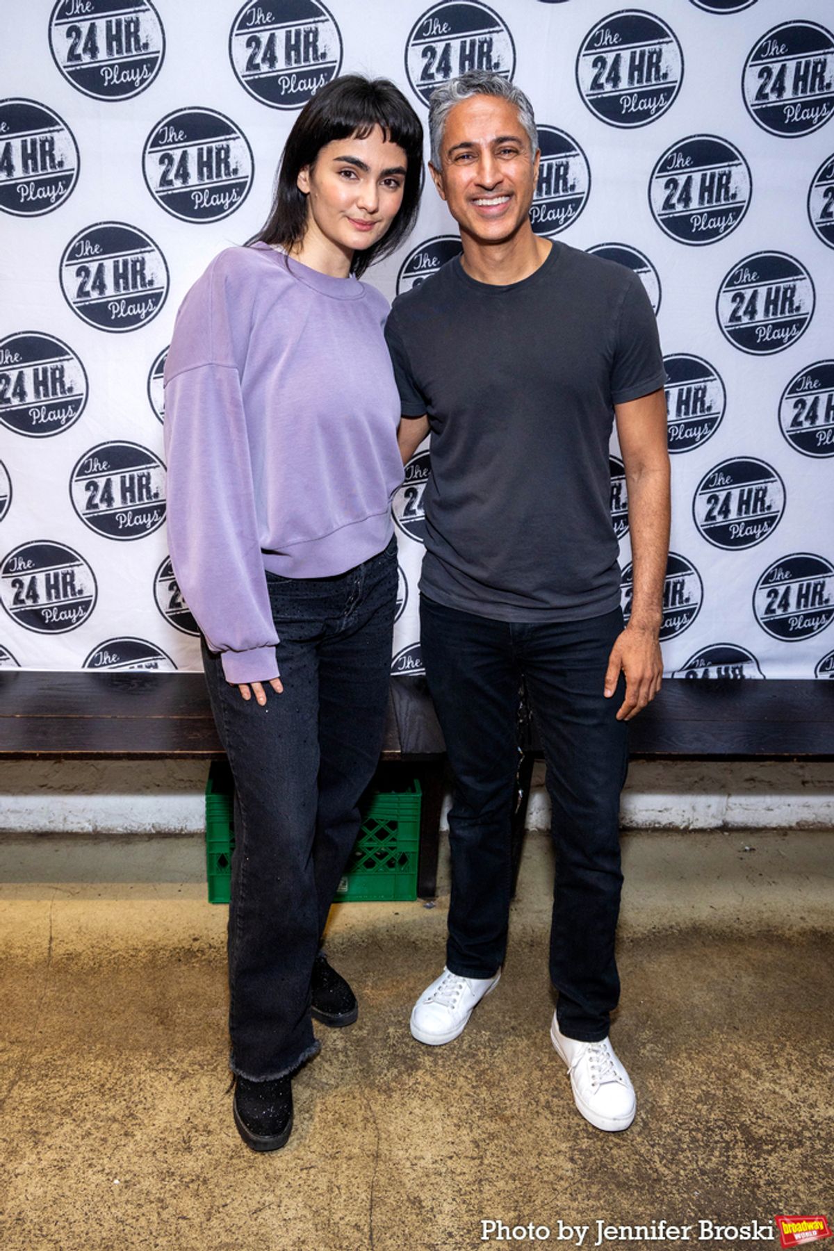 Aline Mayagoitia, Maulik Pancholy at 