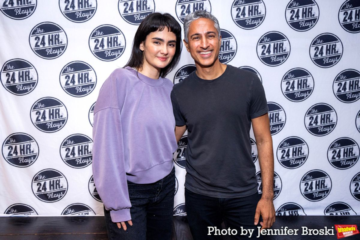 Aline Mayagoitia, Maulik Pancholy at 