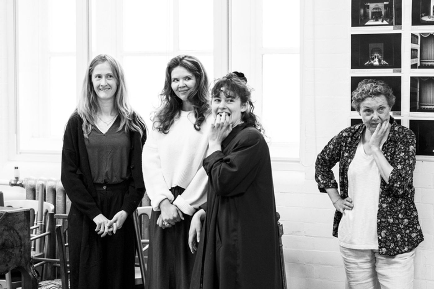 Photos: Ralph Fiennes and Miranda Raison in GRACE PERVADES Rehearsals  Image