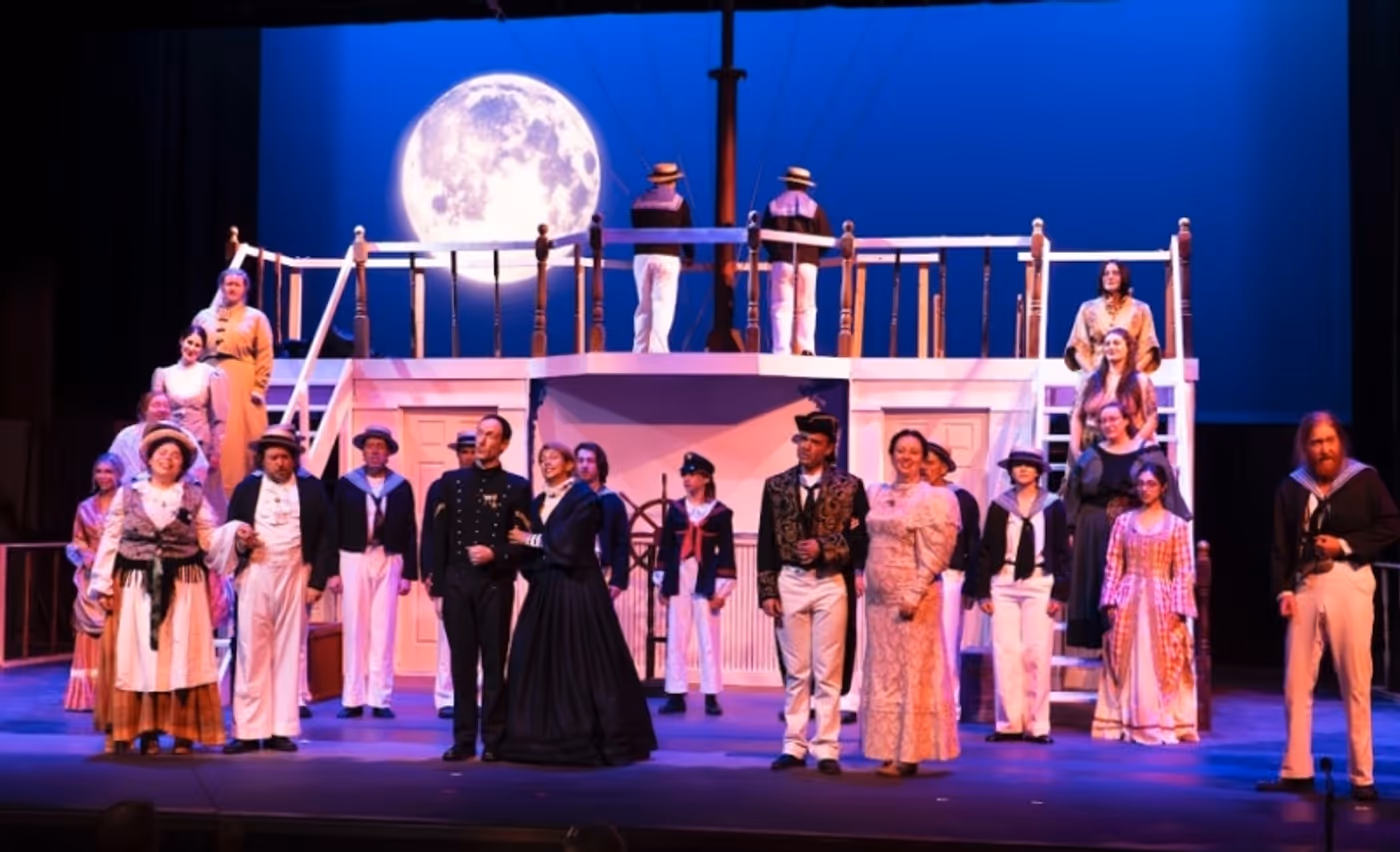 Review: H.M.S. PINAFORE by Gilbert And Sullivan Austin At MacTheatre  Image