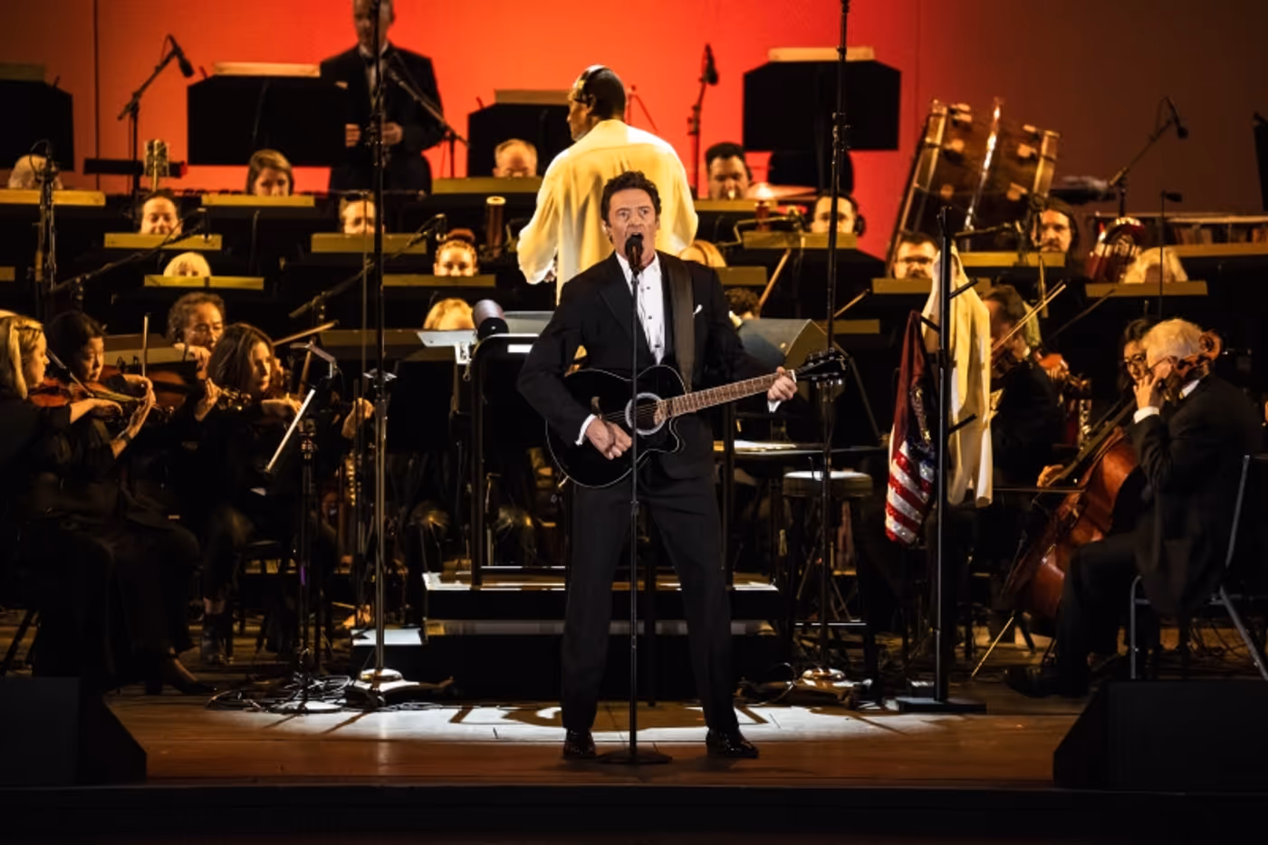 Review: Hugh Jackman Headlines Hollywood Bowl's 2025 Season Opener  Image