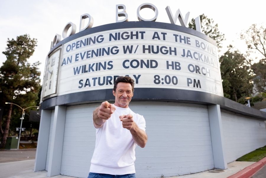 Review: Hugh Jackman Headlines Hollywood Bowl's 2025 Season Opener  Image