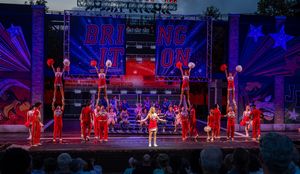 Jonalyn Saxer (center) and the company  Photo