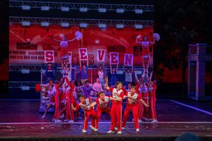 Sean Harrison Jones (center) and the company Photo