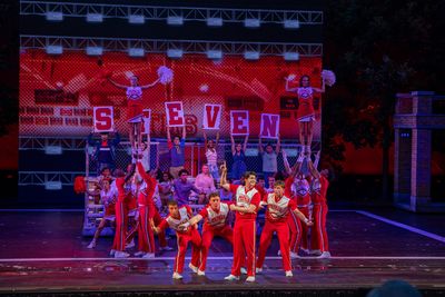 Sean Harrison Jones (center) and the company Photo