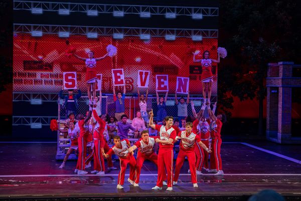 Sean Harrison Jones (center) and the company Photo