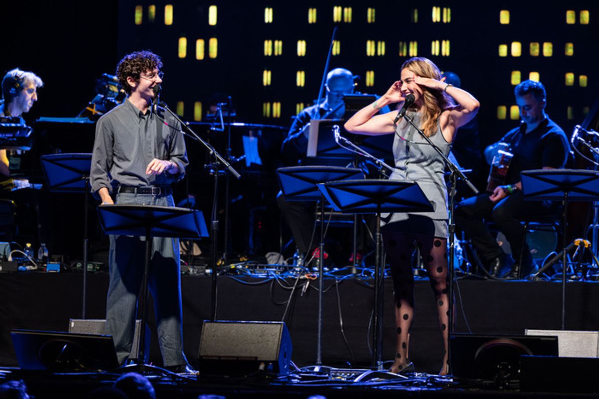 Ben Levi Ross and Hannah Cruz at 