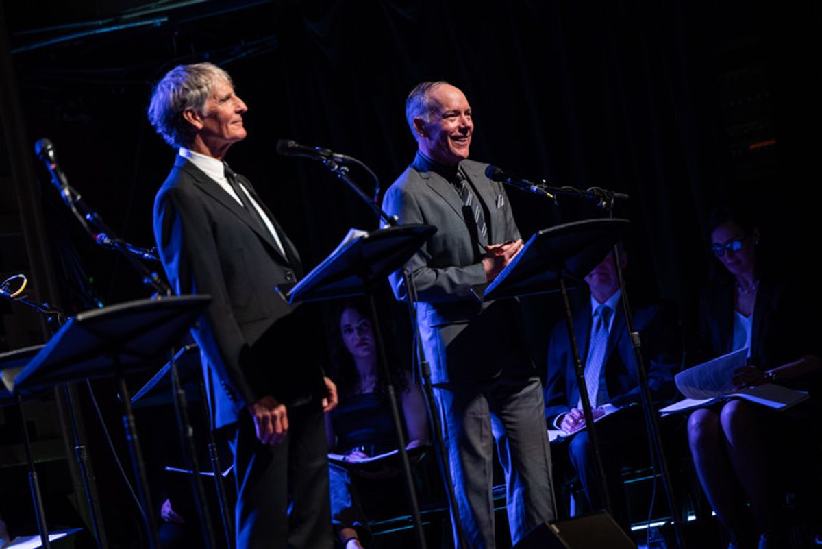 Scott Bakula and Michael Winther at 