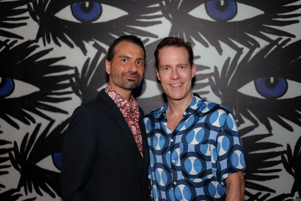 From the left: PRODUCER TOMMASO CARTIA & DIRECTOR DAVID JAMES PARR. Photographed by G Photo