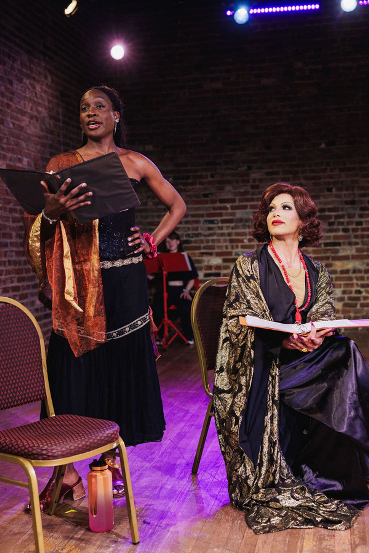 Arew  Basit and Alexis Michelle at 