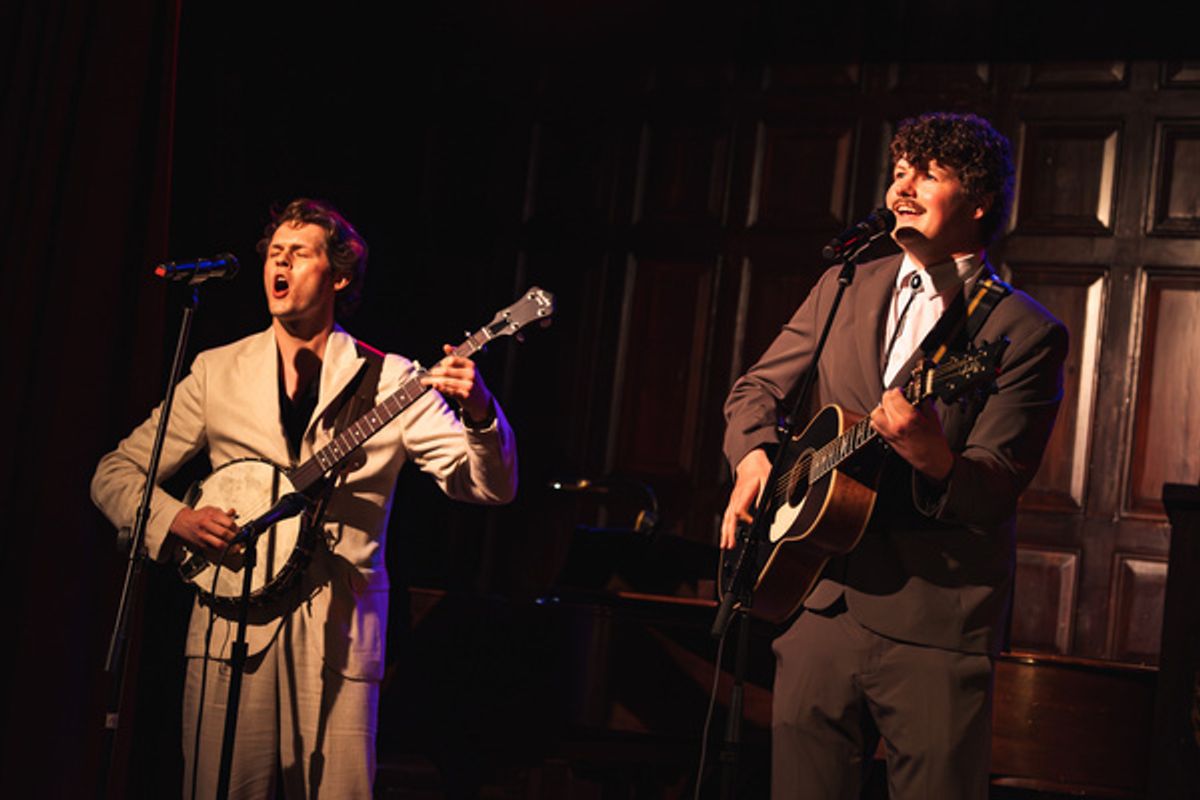 Performance by The Holler (Casey Johnson and Jake Bryan Guthrie) at 