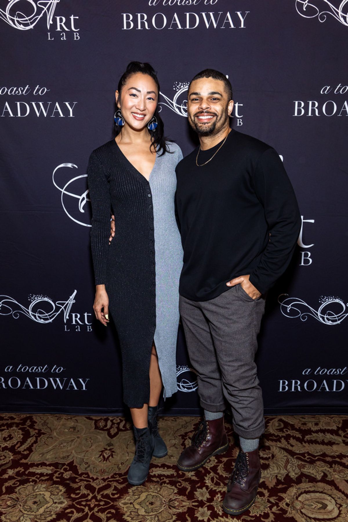 Stephanie Jae Park and Voltaire Wade-Greene at 