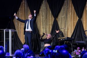 Charlie Thurston and Rebecca Gibel Photo