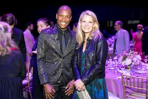 Taavon Gamble, Kelli O'Hara Photo