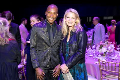 Taavon Gamble, Kelli O'Hara Photo
