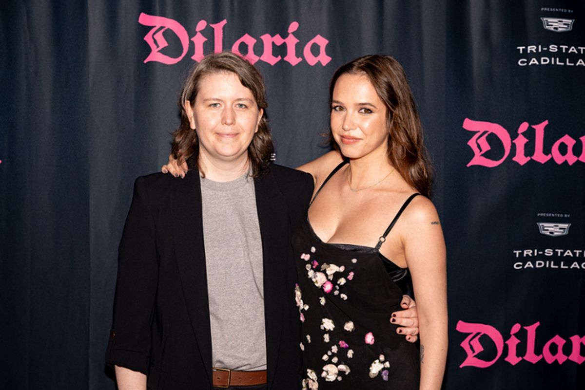 Alex Keegan and Julia Randall  at 