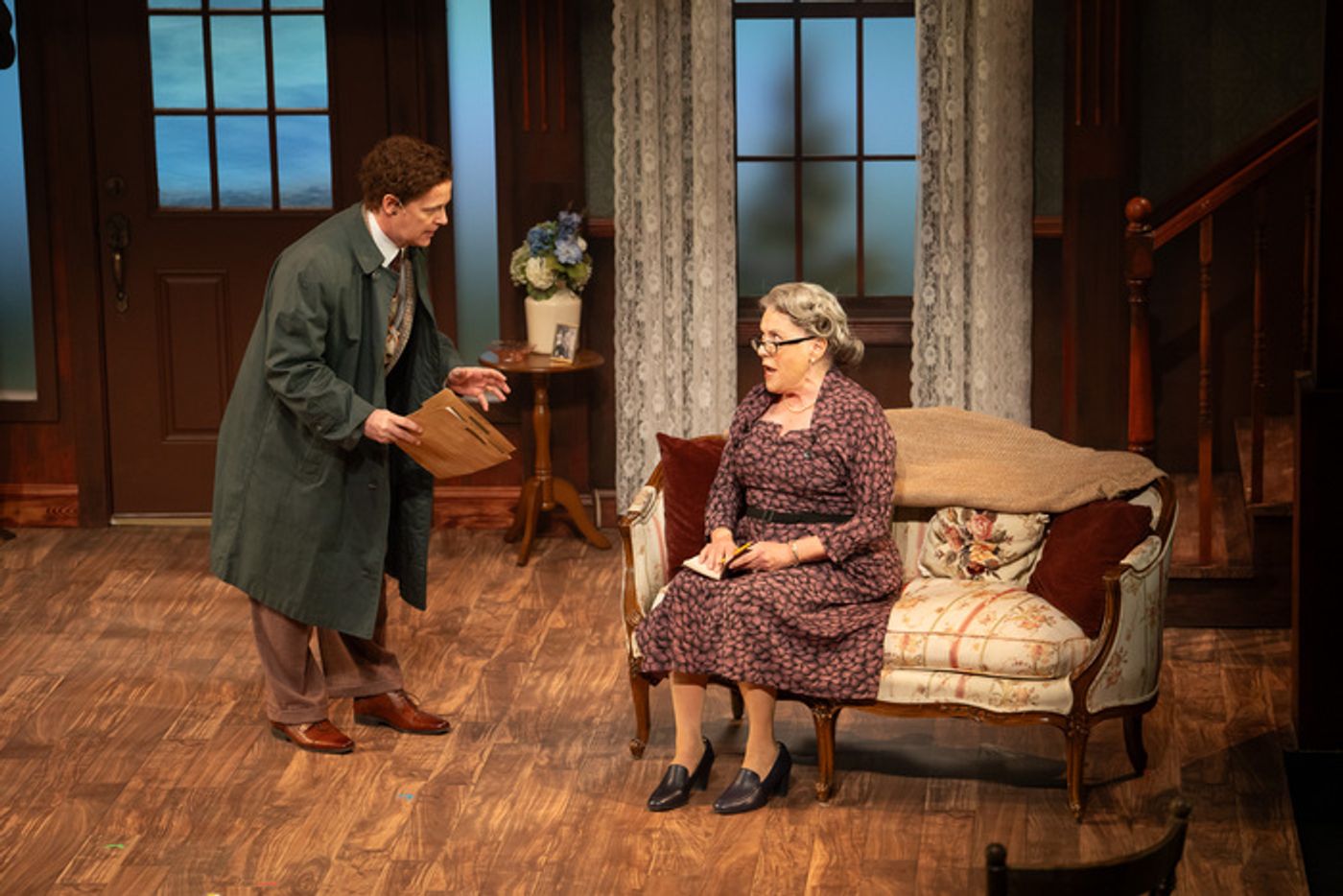 Photos: Judy Kaye, Bernard Dotson and Jim Poulos in DRIVING MISS DAISY at Theatre Aspen  Image