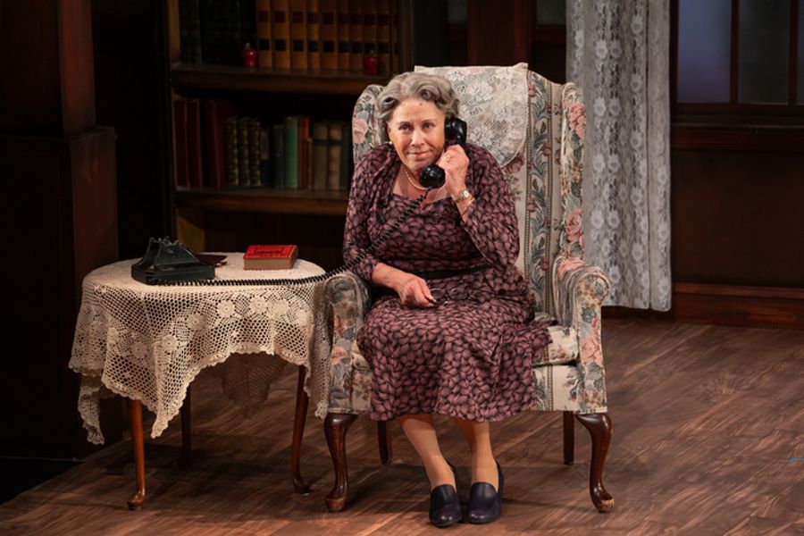 Photos: Judy Kaye, Bernard Dotson and Jim Poulos in DRIVING MISS DAISY at Theatre Aspen Image