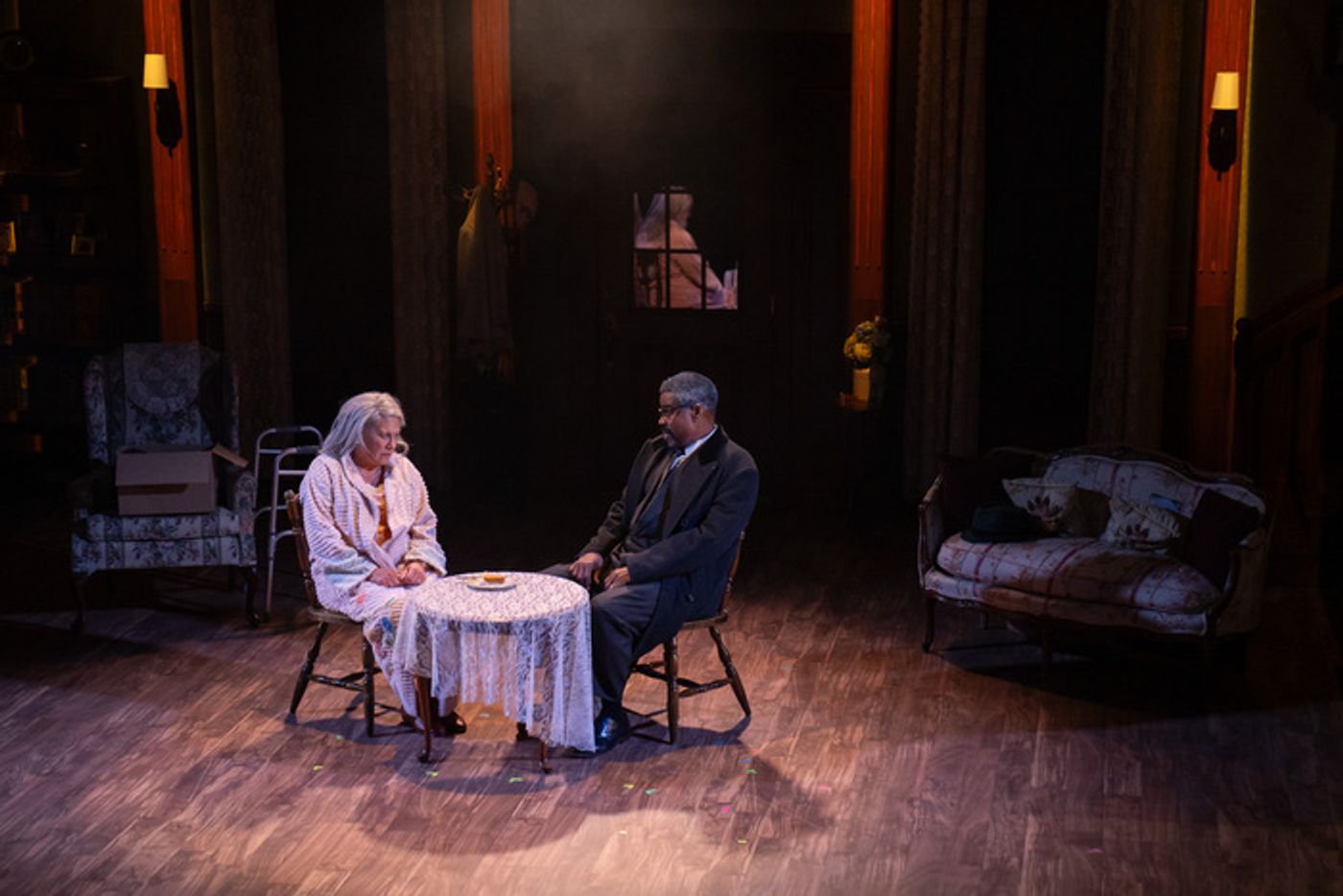 Photos: Judy Kaye, Bernard Dotson and Jim Poulos in DRIVING MISS DAISY at Theatre Aspen  Image