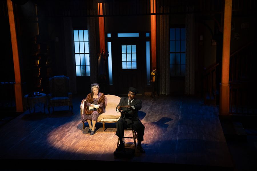 Photos: Judy Kaye, Bernard Dotson and Jim Poulos in DRIVING MISS DAISY at Theatre Aspen Image