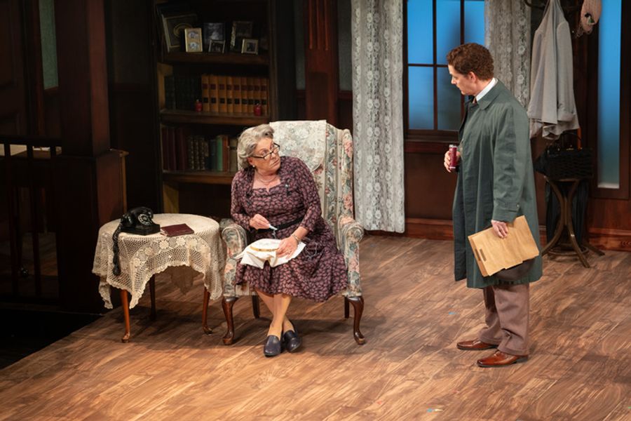 Photos: Judy Kaye, Bernard Dotson and Jim Poulos in DRIVING MISS DAISY at Theatre Aspen Image