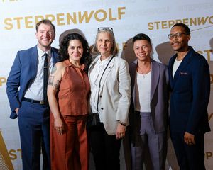 ensemble member Cliff Chamberlain, Sadieh Rifai, ensemble member Amy Morton, Jordan A Photo