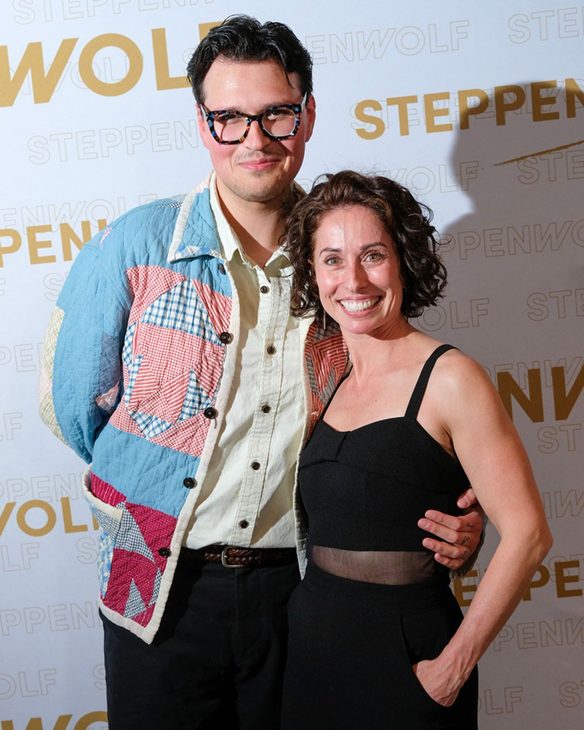 Playwright Noah Diaz and Director/Artistic Director Audrey Francis at 