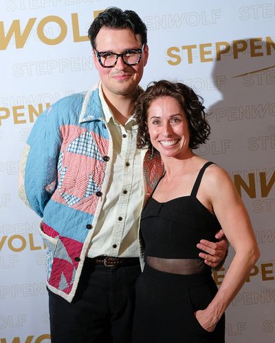 Playwright Noah Diaz and Director/Artistic Director Audrey Francis Photo