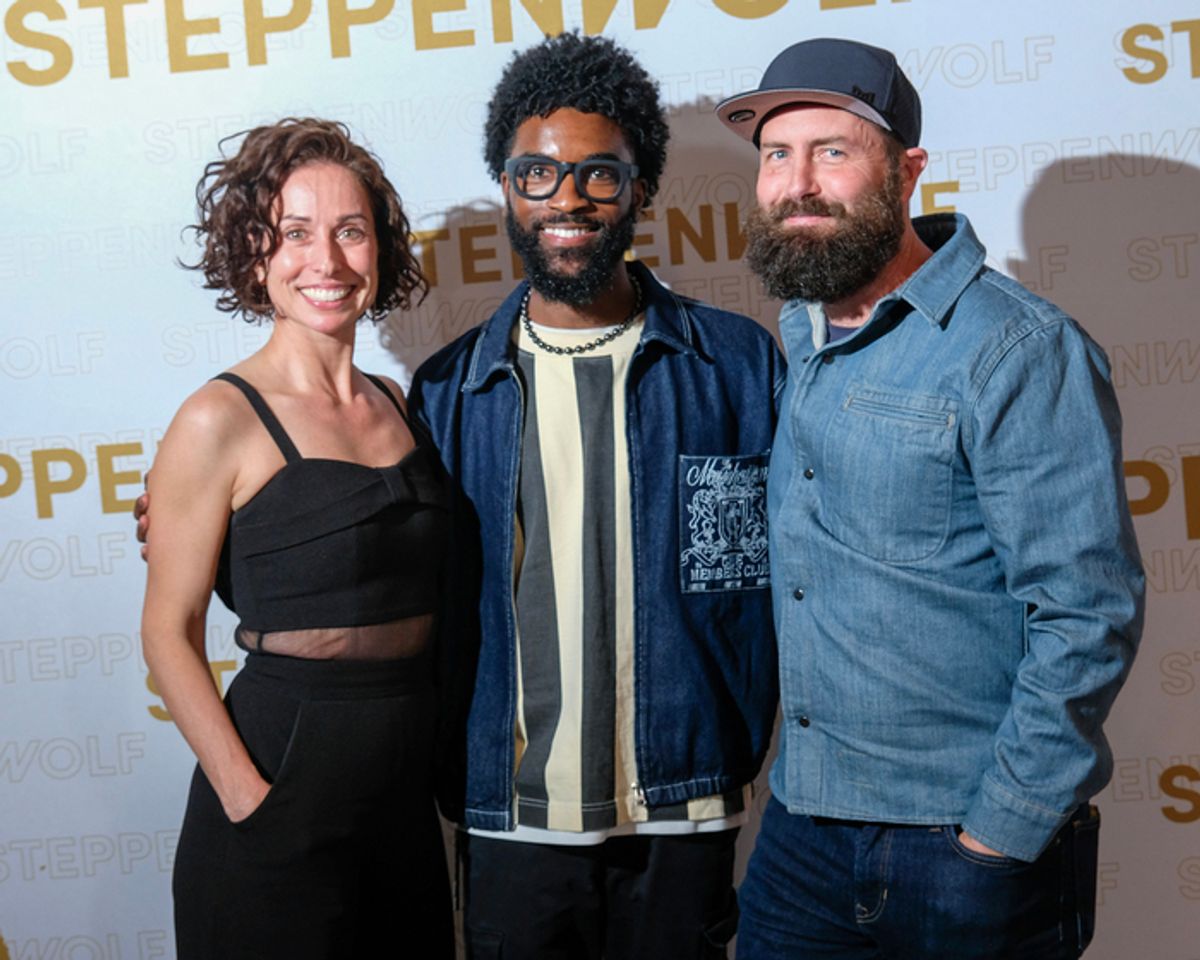 Director/Artistic Director Audrey Francis, Sound Designer Willow James and Scenic Designer Andrew Boyce at 