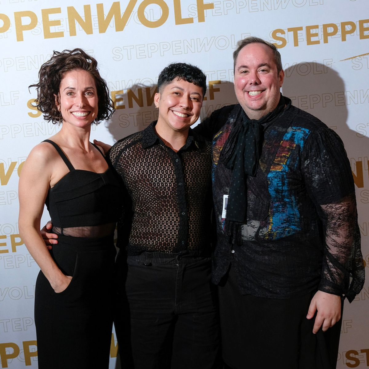 Director/Artistic Director Audrey Francis, Dramaturg Bryar Barborka and Assistant Director Derek Van Barham at 