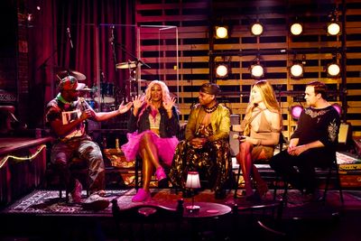 Douglas Lyons, Mila Jam, Nathan Lee Graham, Justin David Sullivan, and Jak Malone Photo