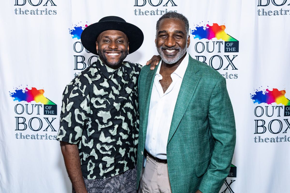 Douglas Lyons and Norm Lewis at 
