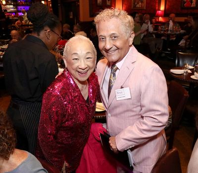 Lori Tan Chinn, John Sefakis  Photo
