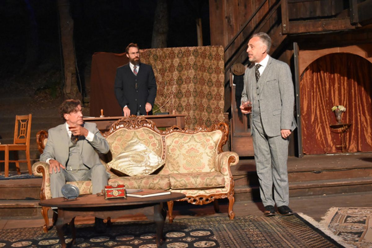 Ted Dane, Sam Cowan, Adam Mondschein  Photo by Ian Flanders at 