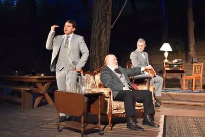 Roman Guastaferro, Franc Ross, Andy Stokan  Photo by Ian Flanders Photo