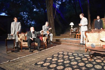 Roman Guastaferro, Franc Ross, Andy Stokan, Ted Dane and Sam Cowan  Photo by Ian Flan Photo