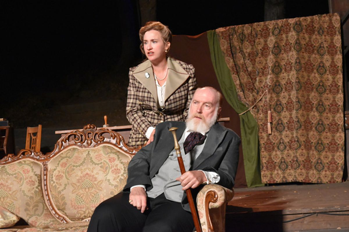 Emily Bridges and Franc Ross  Photo by Ian Flanders at 