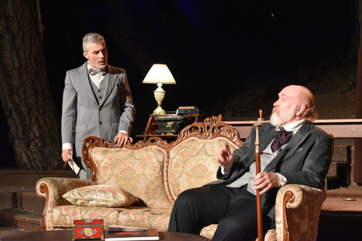 Andy Stokan and Franc Ross  Photo by Ian Flanders at 