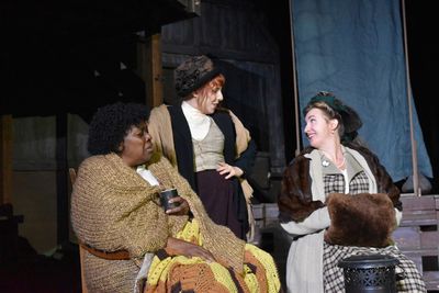 Earnestine Phillips, Annie Reznik, Emily Bridges  Photo by Ian Flanders Photo