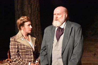 Emily Bridges and Franc Ross  Photo by Ian Flanders Photo