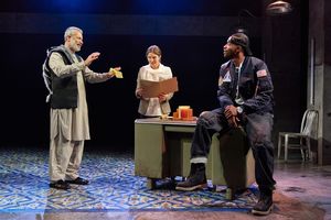 Dariush Kashani, Stephanie Nur and Jay Ellis Photo