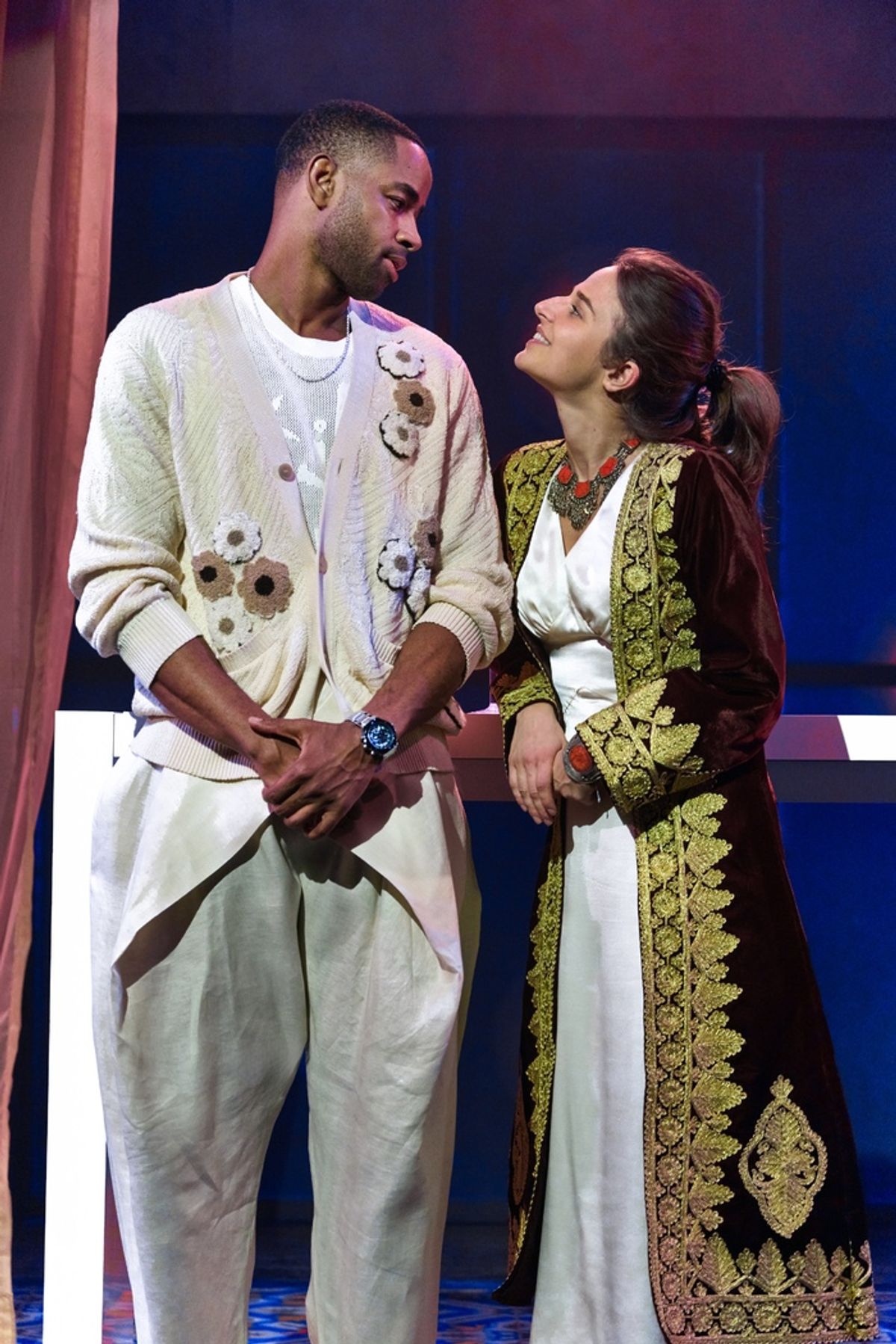 Jay Ellis and Stephanie Nur at 