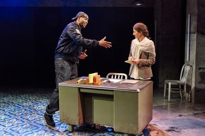 Jay Ellis and Stephanie Nur Photo