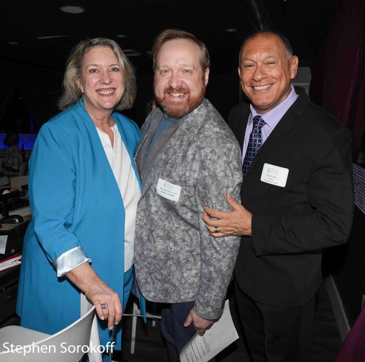 Carolyn Montgomery, Michael Kirk Lane, Frank Dain at 