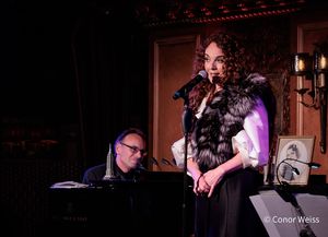 Melissa Errico and Tedd Firth. Photo credit: Conor Weiss @ BroadwayWorld Melissa Errico and Tedd Firth. Photo credit: Conor Weiss Photo