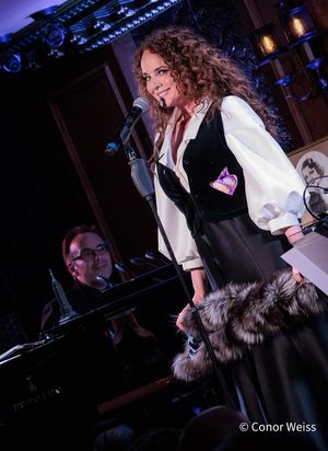 Melissa Errico and Tedd Firth. Photo credit: Conor Weiss @ BroadwayWorld Melissa Errico and Tedd Firth. Photo credit: Conor Weiss Photo