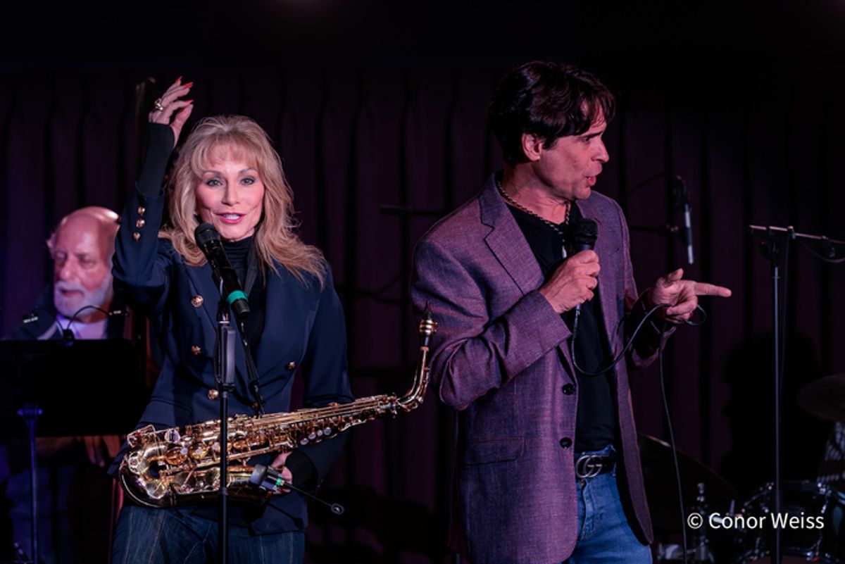 'Saxy' Susie Clausen with Bobby Stone and Pianist David Pearl. Photo credit: Conor Weiss at 