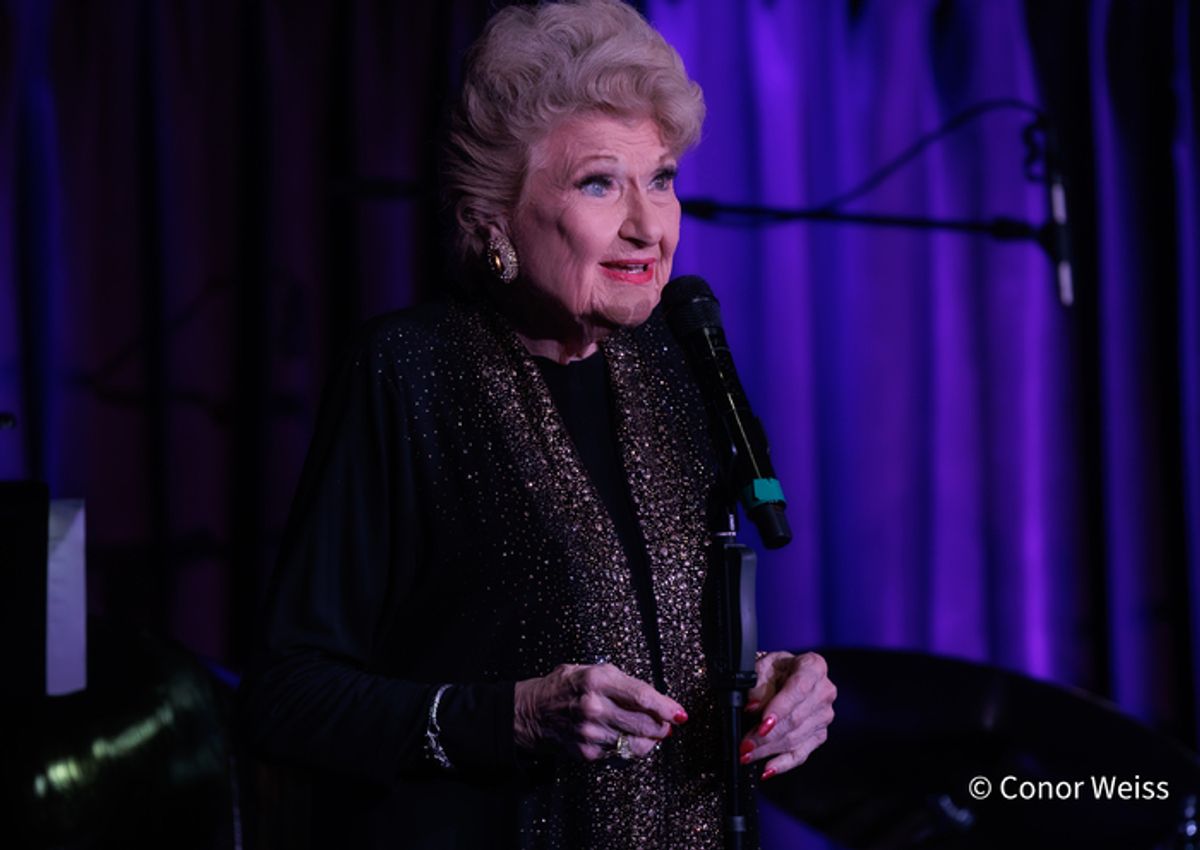 Marilyn Maye. Photo credit: Conor Weiss at 