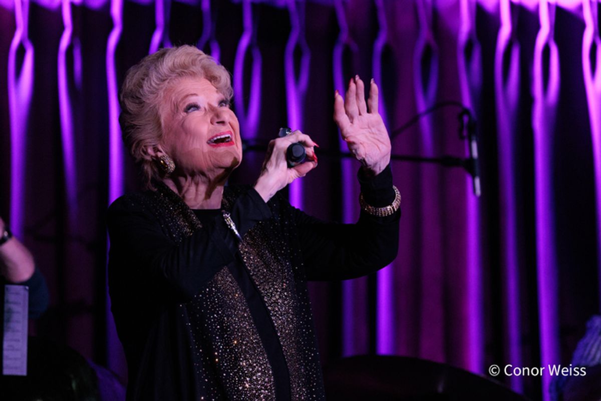 Marilyn Maye. Photo credit: Conor Weiss at 